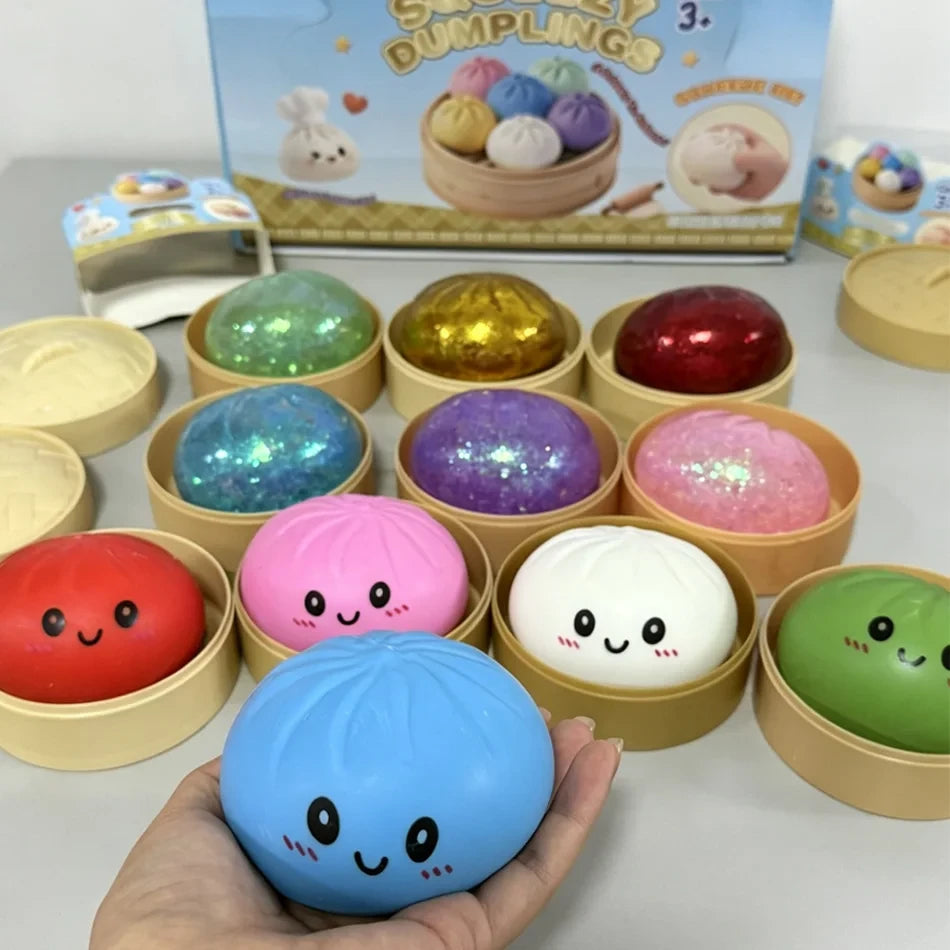 🎃The Cutest Halloween Squishy Gift Is Here! Halloween Dumpling Stress Relief Toy🎁
