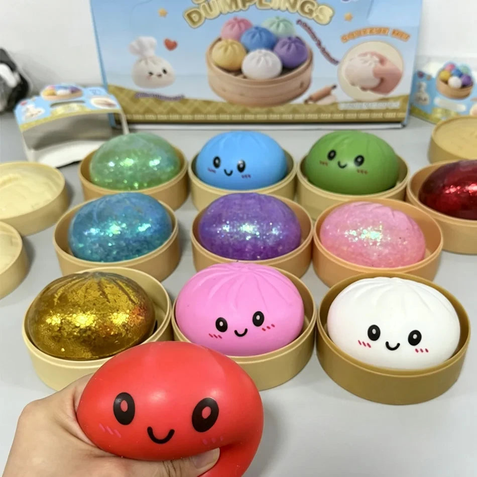 🎃The Cutest Halloween Squishy Gift Is Here! Halloween Dumpling Stress Relief Toy🎁