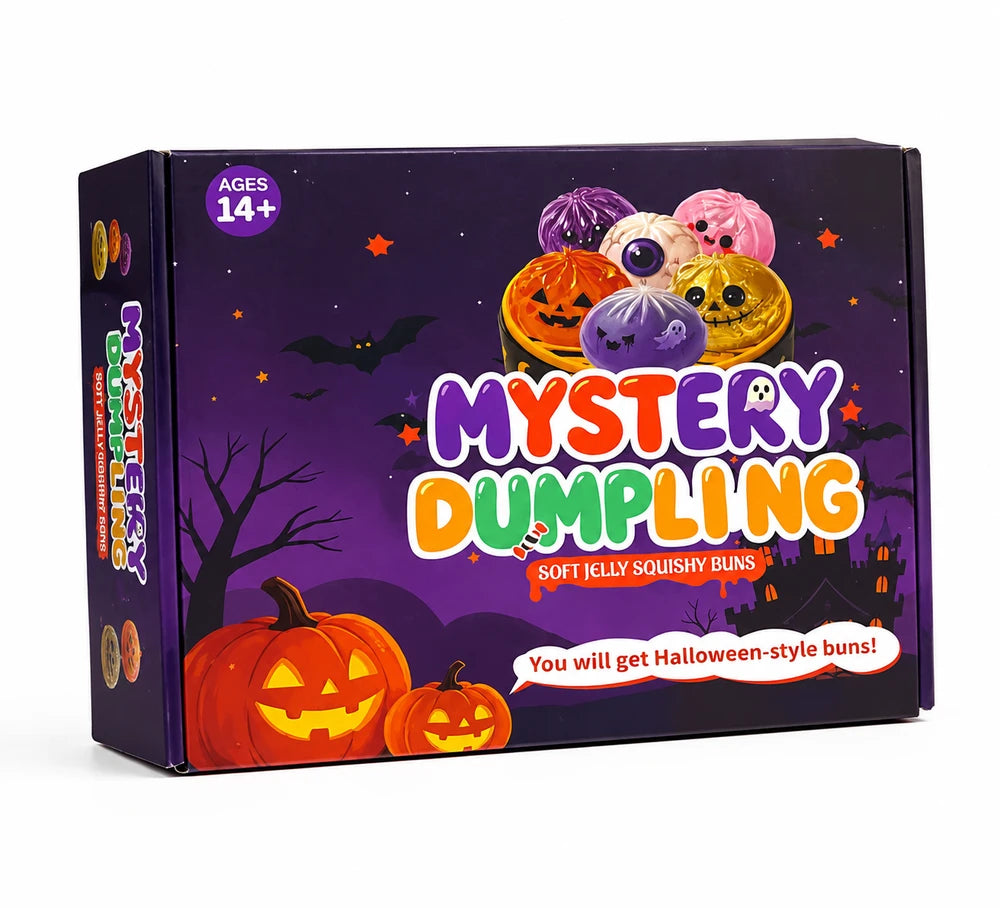 🎃The Cutest Halloween Squishy Gift Is Here! Halloween Dumpling Stress Relief Toy🎁