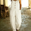 Vintage Wide Leg Denim Overalls