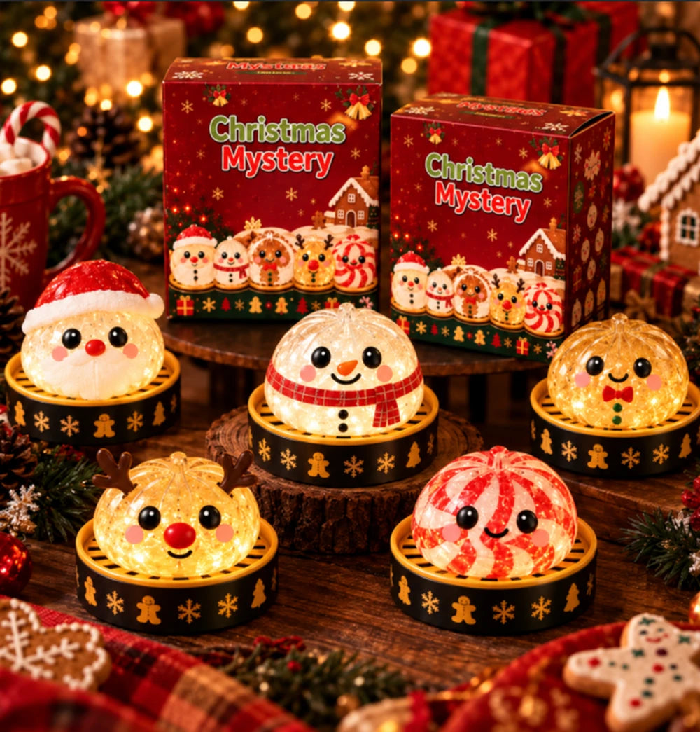 🎃Limited Stock: Festive Mystery Dumpling Squeeze Toy 🎁— Halloween & Christmas Special Editions