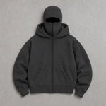 Anti Social Balaclava Zip-Up Hoodie
