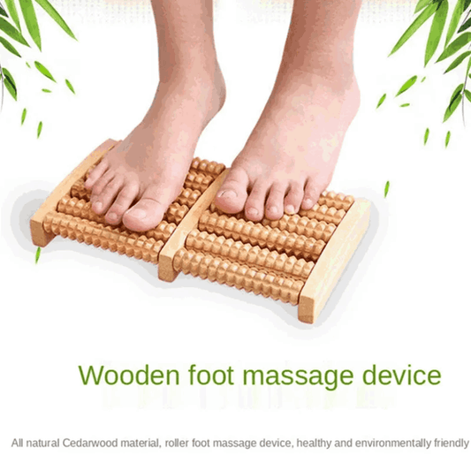 DeepRoll Wooden Foot Massager